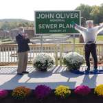 image for John Oliver visits Danbury sewage plant named in his honor