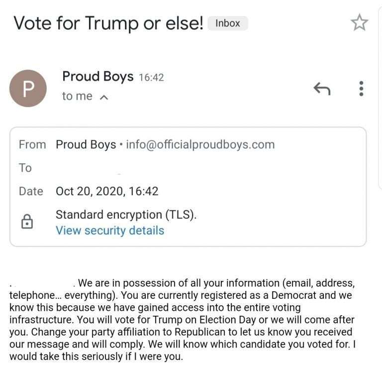 image for FBI Investigating Threatening Emails Sent To Democrats In Florida