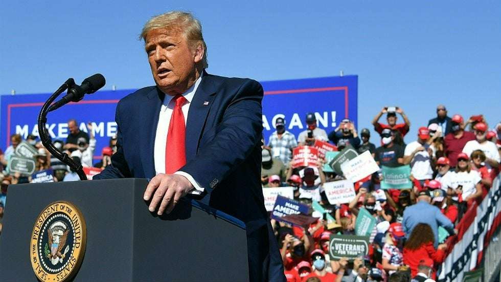 image for 56 percent in new poll say Trump does not deserve reelection