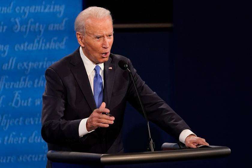 image for Biden to Trump: 'Release your tax returns, or stop talking about corruption'