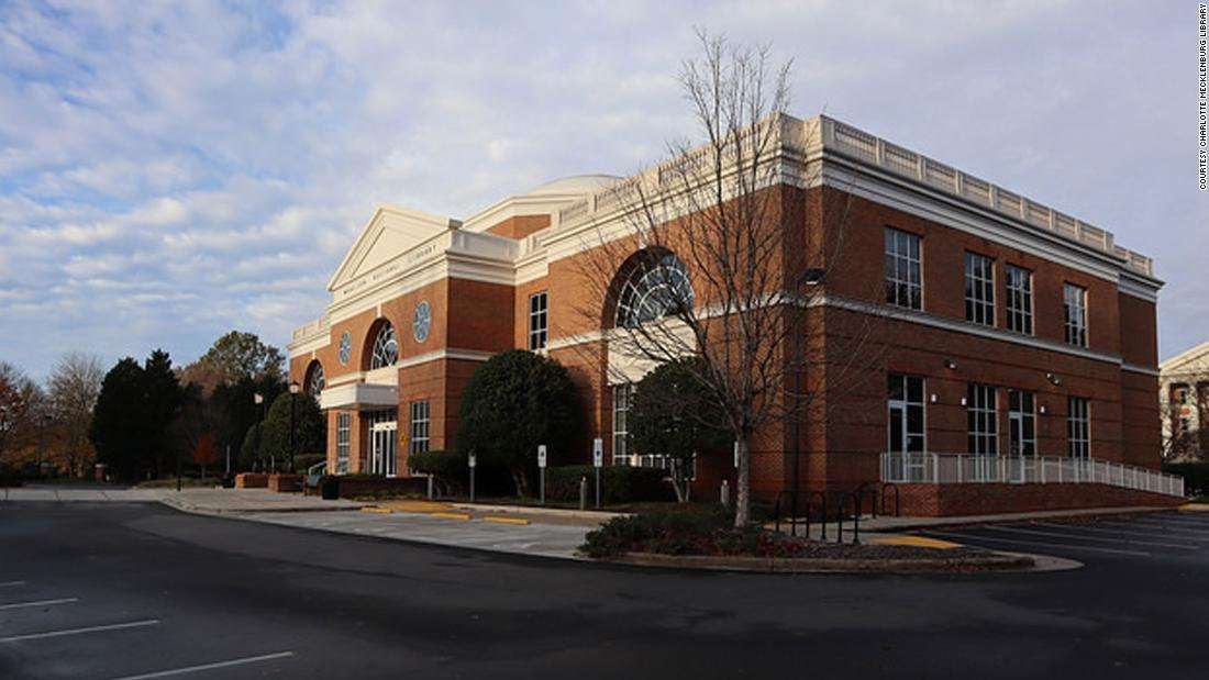 image for Charlotte removes the name of a white supremacist North Carolina governor from a branch library