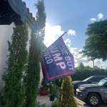 image for 45 days ago i replaced my dad’s Trump 2020 flag for one that said Anyone but Trump they have no clue