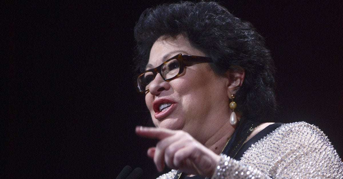 image for Sotomayor Tears into 5-3 Supreme Court Decision Allowing Alabama to Ban Curbside Voting for People with Disabilities