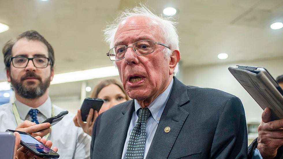 image for Sanders: Democrats will pass 'massive stimulus bill' if party flips the Senate