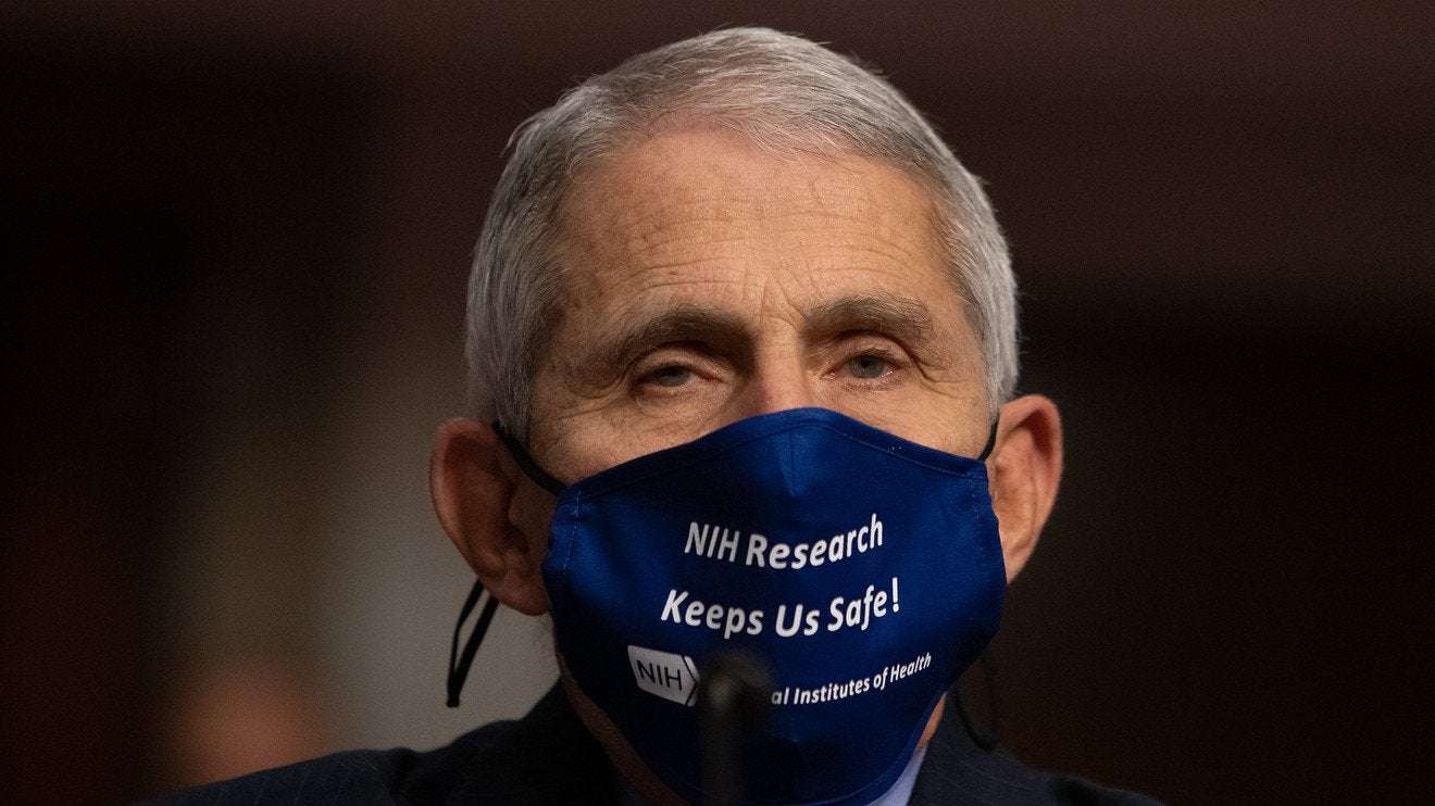 image for Dr. Fauci and Biden advocate a mask mandate, as U.S. COVID-19 infections exceed 83,000, hitting new daily record