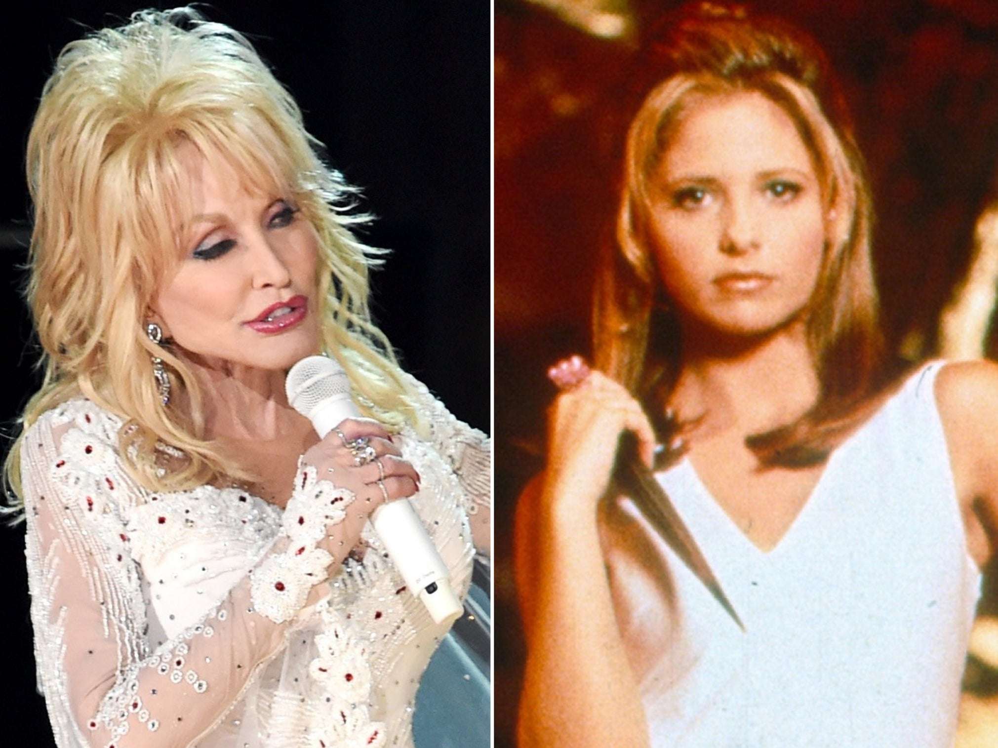 image for Dolly Parton secretly produced Buffy the Vampire Slayer, and fans have only just found out