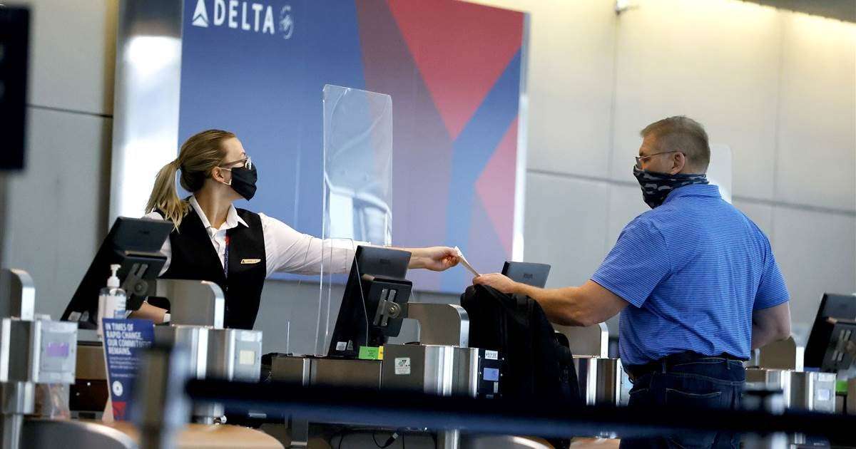 image for Delta adds 460 passengers who refused masks to 'no-fly' list