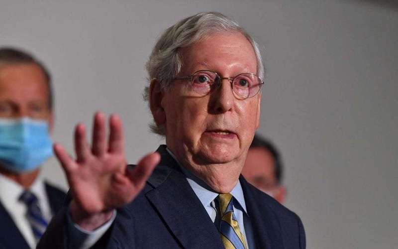 image for Mitch McConnell just adjourned the Senate until November 9, ending the prospect of additional coronavirus relief until after the election