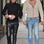 image for This photo of Mickey Rourke and friend looks like it could be from the next Zoolander on 20 years
