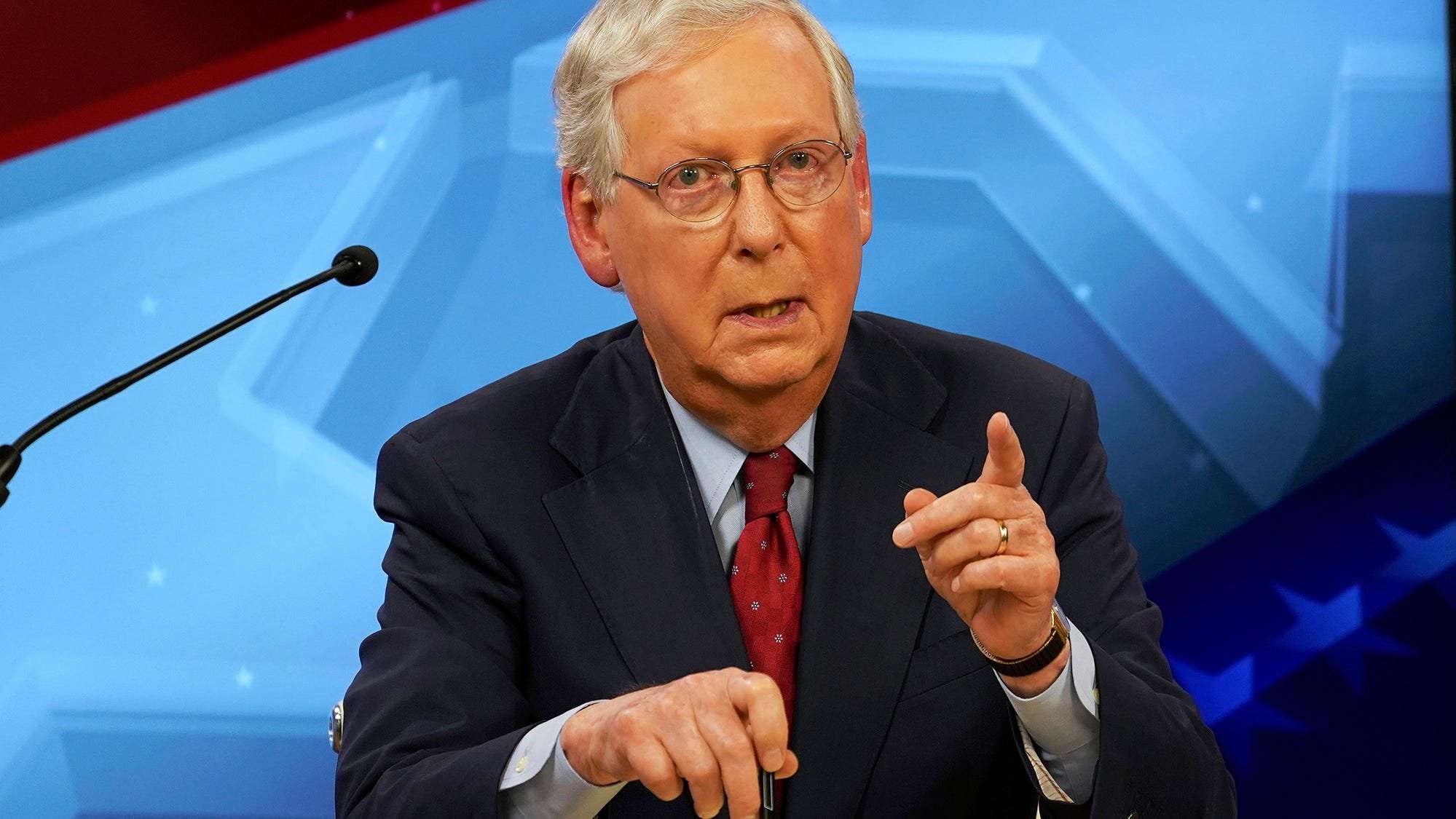image for McConnell is a corporation masquerading as a human being. He abuses voters' trust