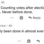 image for “Counting votes after Election Day has never been done before”