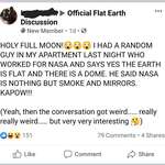 image for I feel like being in a Flat Earth group is just cheating...