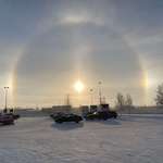 image for This cold weather phenomenon today in Fairbanks, Alaska