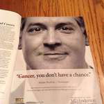image for Really bad ad design for Cancer treatment.
