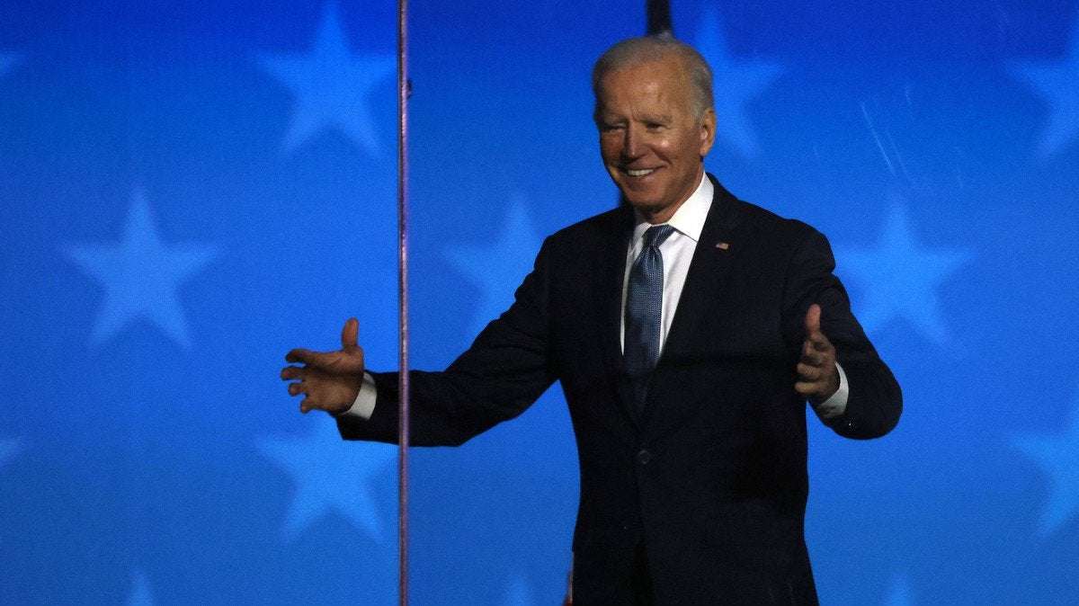 image for Biden Just Pulled Ahead in Michigan, Wisconsin, and the Fight for the White House