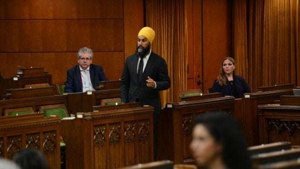 image for NDP to put wealth tax for pandemic expenses on Commons agenda: Singh