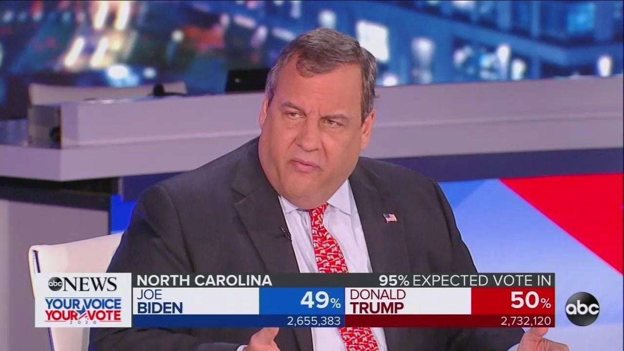 image for Chris Christie tells Trump to stop inflaming and show the evidence