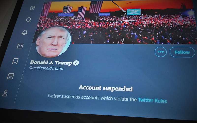image for Trump could be banned from Twitter after he leaves office, company's rules indicate