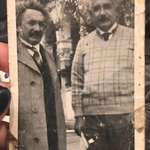 image for My grandpa and his buddy Sir Albert Einstein in 1941- a year after AE became a US citizen