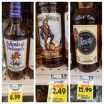 image for At my local supermarket, the price of rum goes up as the naval ranking goes down.