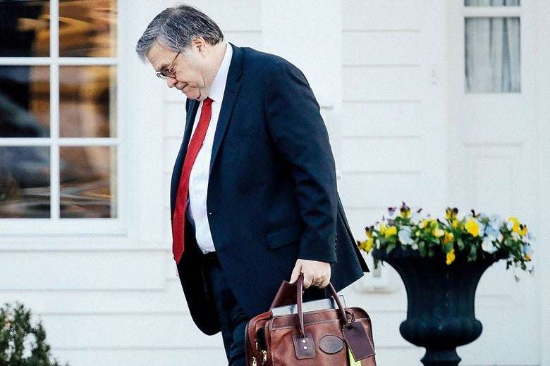 image for Goodbye, Attorney General Bill Barr.
