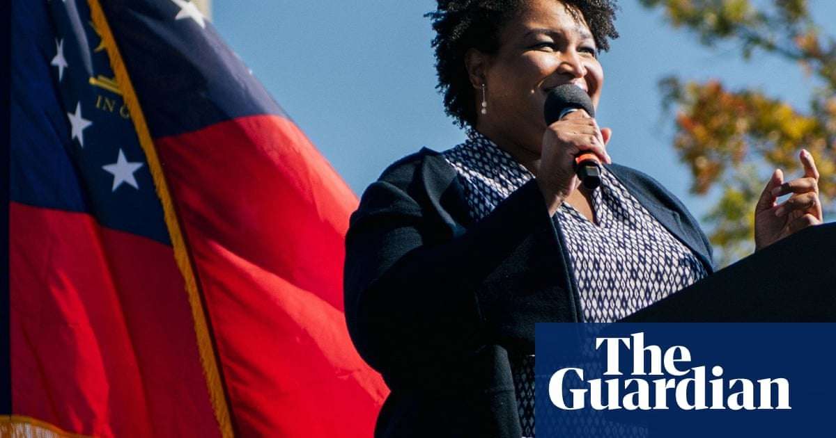 image for Stacey Abrams helps raise $3.6m in two days for crucial Georgia Senate runoffs