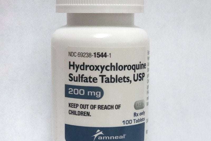 image for Study: Hydroxychloroquine no better than placebo for COVID-19 patients