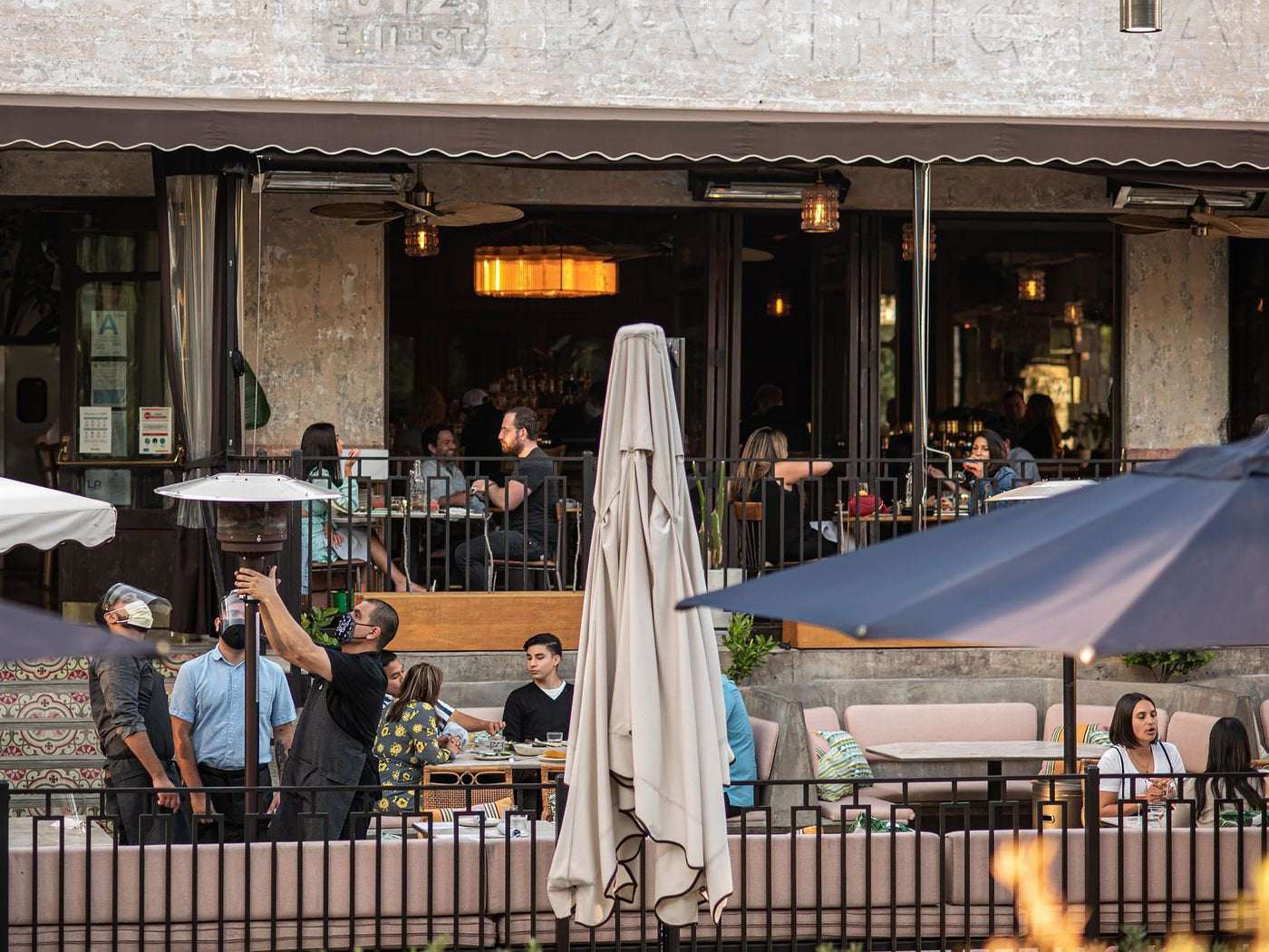 image for As COVID-19 Surges, LA County Shuts Down All Outdoor Restaurant Dining