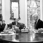 image for In 2009, George W. Bush invited President-elect Obama and all former presidents for lunch