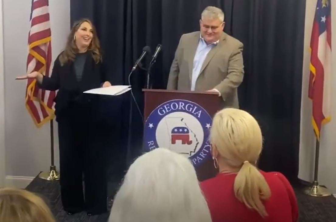 image for Trump Supporters in Georgia Ask RNC Chair Why They Should Vote in Runoffs When System Is 'Rigged'