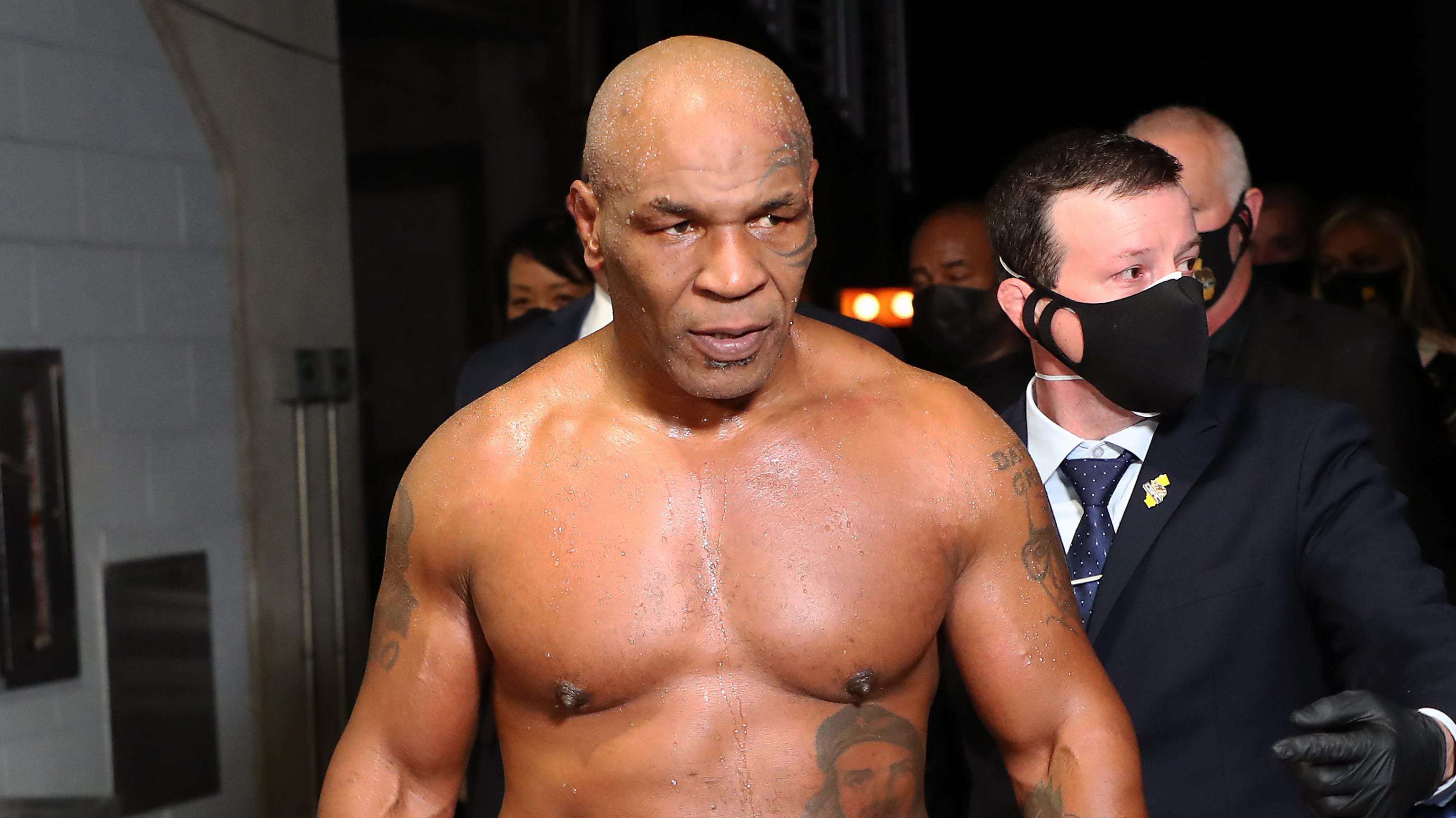 image for Mike Tyson says he smoked marijuana before fight vs. Roy Jones Jr.: 'It's just who I am'