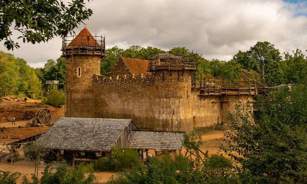 image for Visiting Guédelon Castle in Burgundy, France - 2020