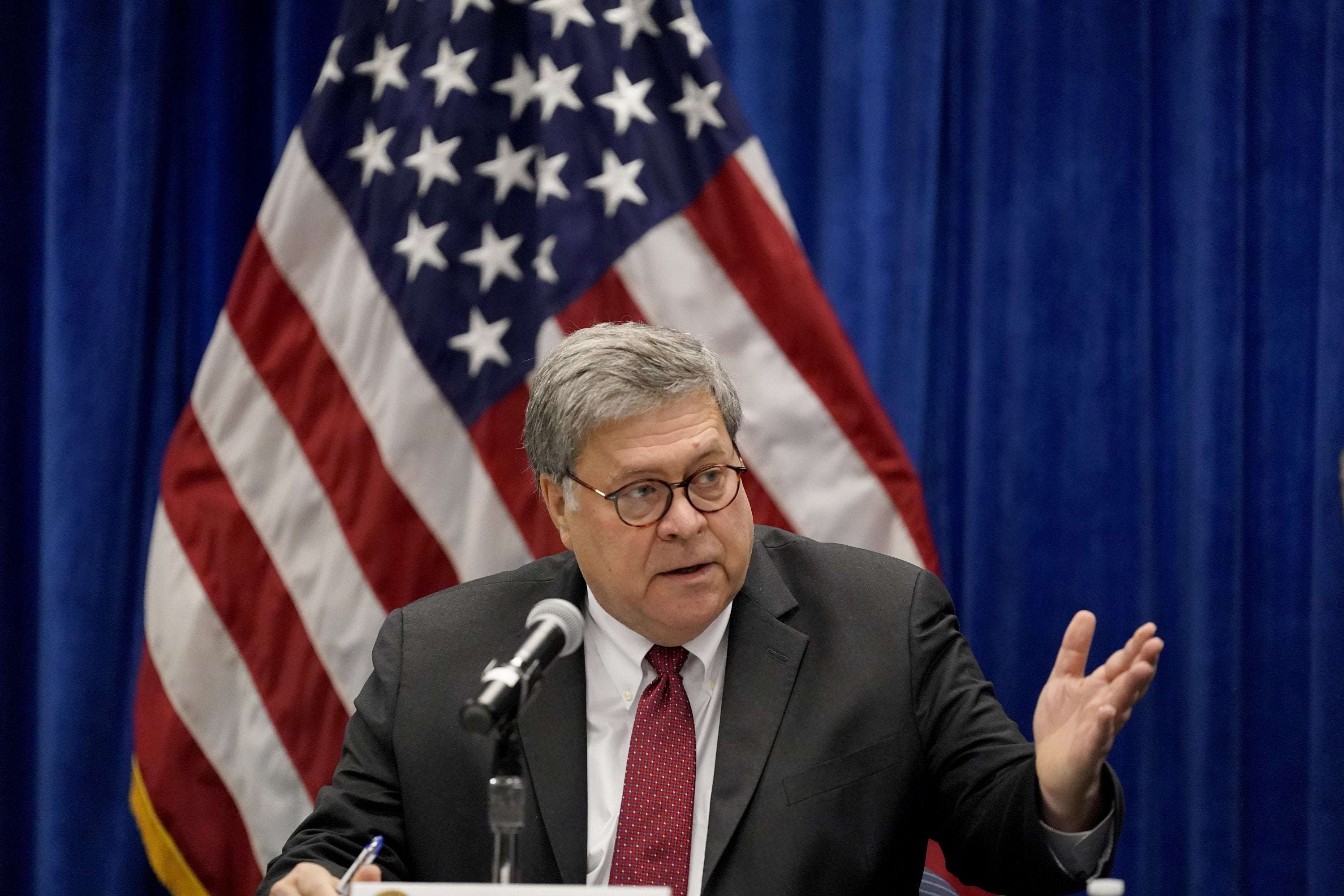image for Disputing Trump, Barr says no widespread election fraud