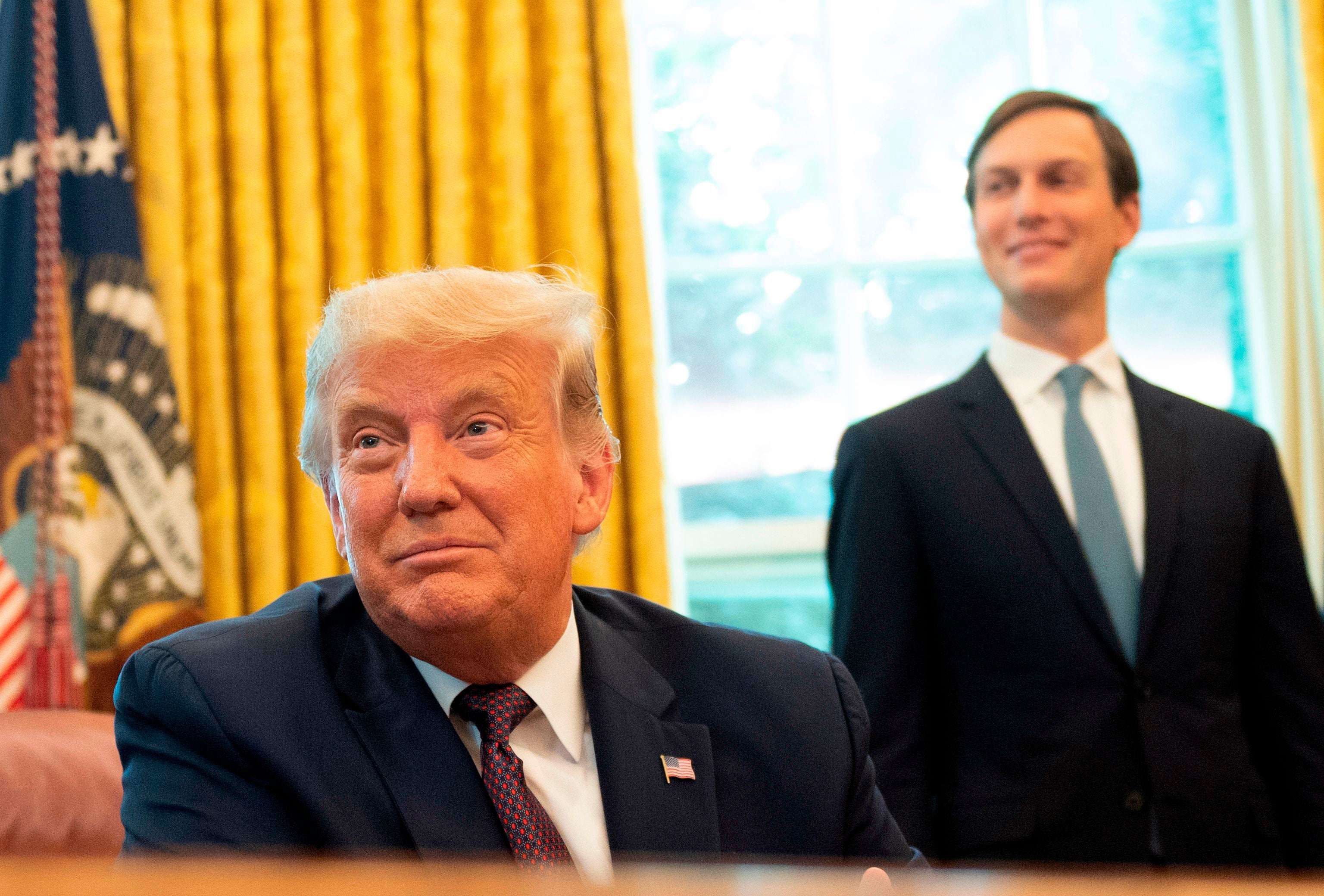 image for Donald Trump and Jared Kushner receive $3.65m in PPP loan money intended for small businesses, report says