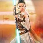 image for Would it not make more sense for Rey to have a double bladed saver at the end of tRoS based on her use of the staff before training with a lightsaber? (Not my image)