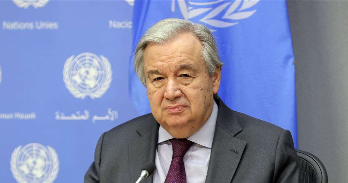 image for U.N. chief calls on humanity to end 'war on nature' and go carbon-free