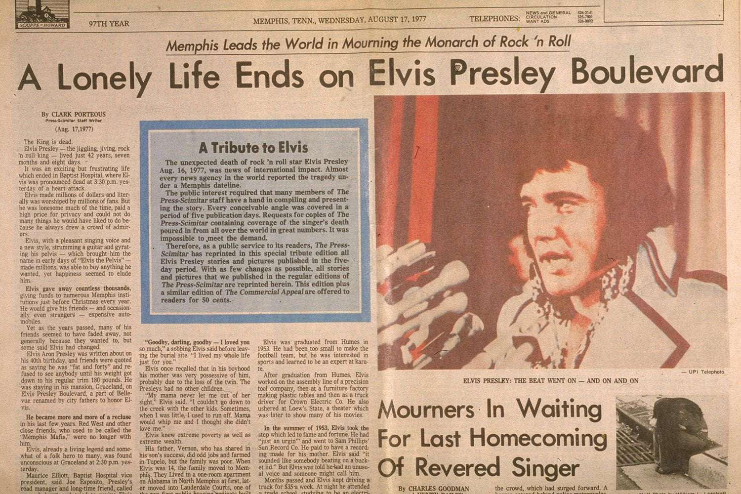 image for Controversy Around Elvis Presley's Death