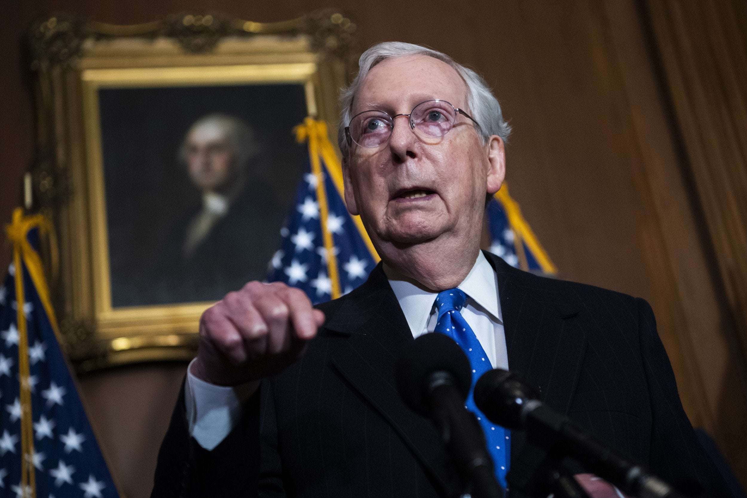 image for McConnell Faces New Pressure for Big Stimulus After Grim Unemployment Report: 'Political Games Costing Lives'