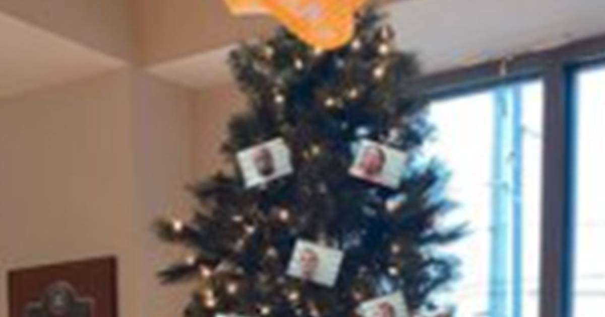 image for Photo of Christmas tree with 'thugshots' deleted by Alabama sheriff's office after backlash