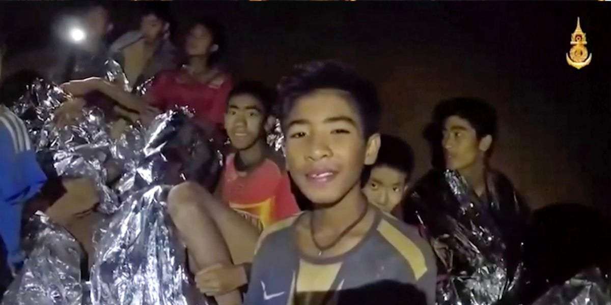 image for The boys trapped in a Thai cave were given ketamine to stop them from panicking during their terrifying rescue