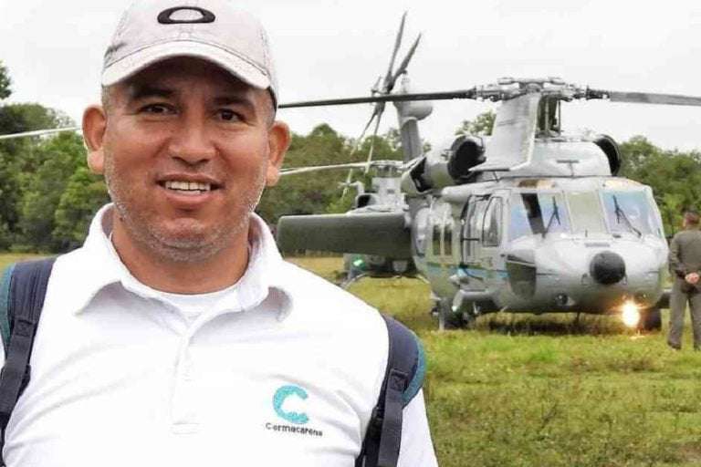 image for Colombian environmental official assassinated in southern Meta department