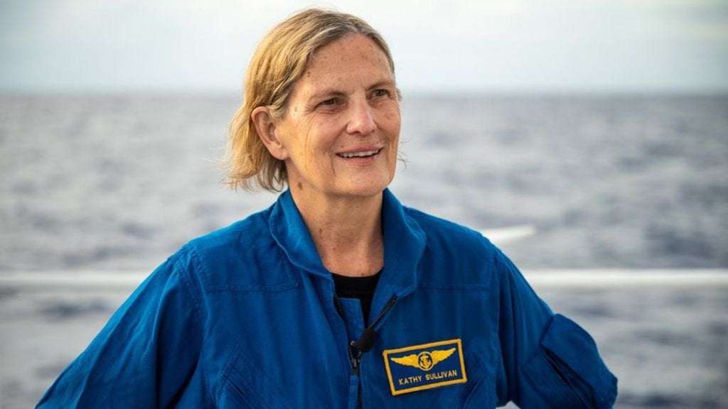 image for Kathy Sullivan: The woman who's made history in sea and space
