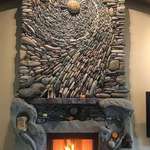 image for Whomever assembled this fireplace.