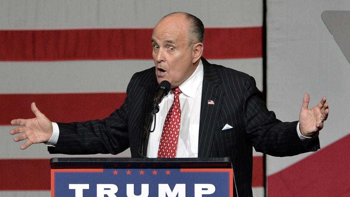 image for Giuliani Ignored COVID Restrictions Then Got Treatment You Can't Have