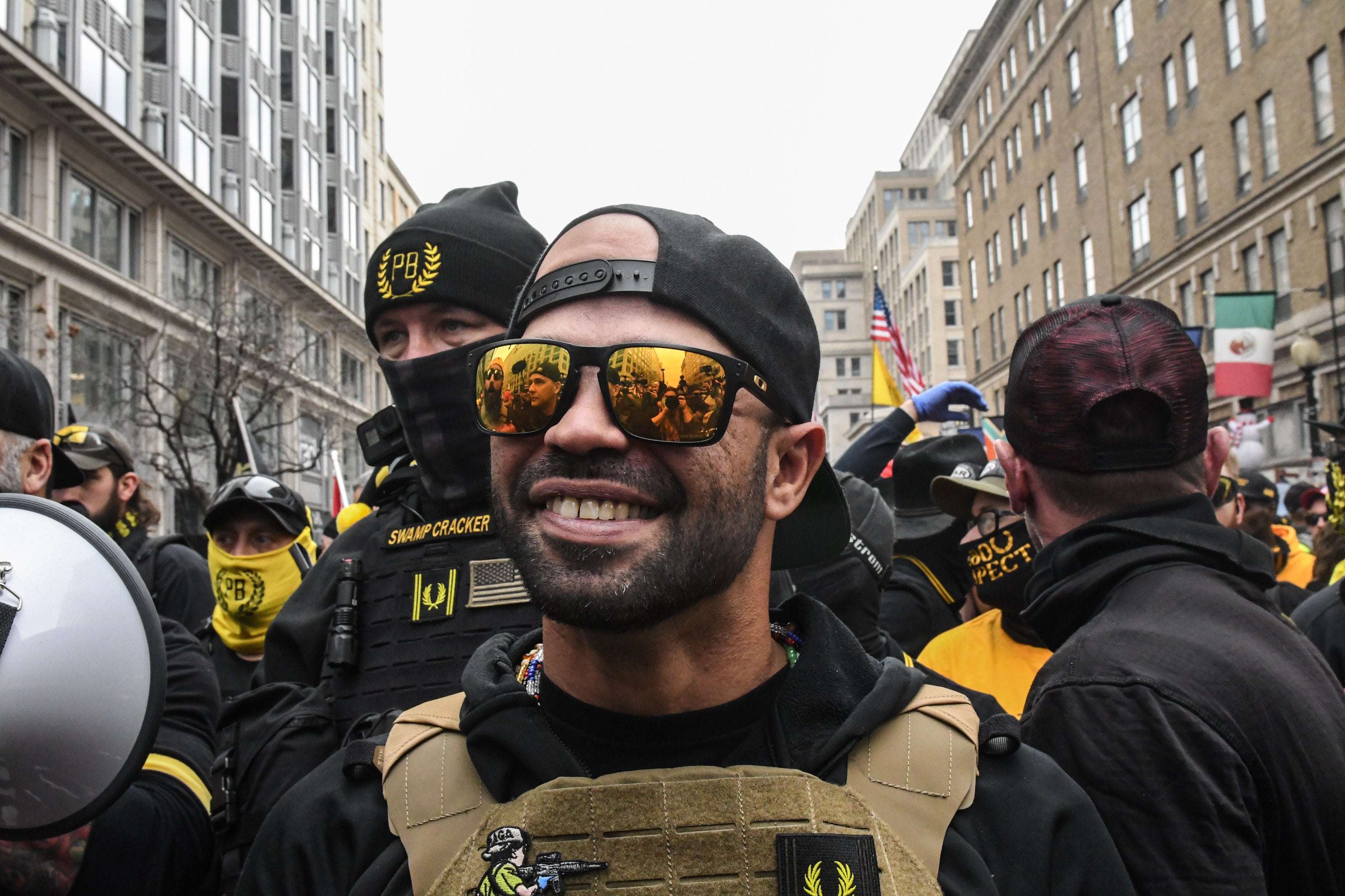image for Proud Boys Say They've Had a Member 'at the White House For Four Years'