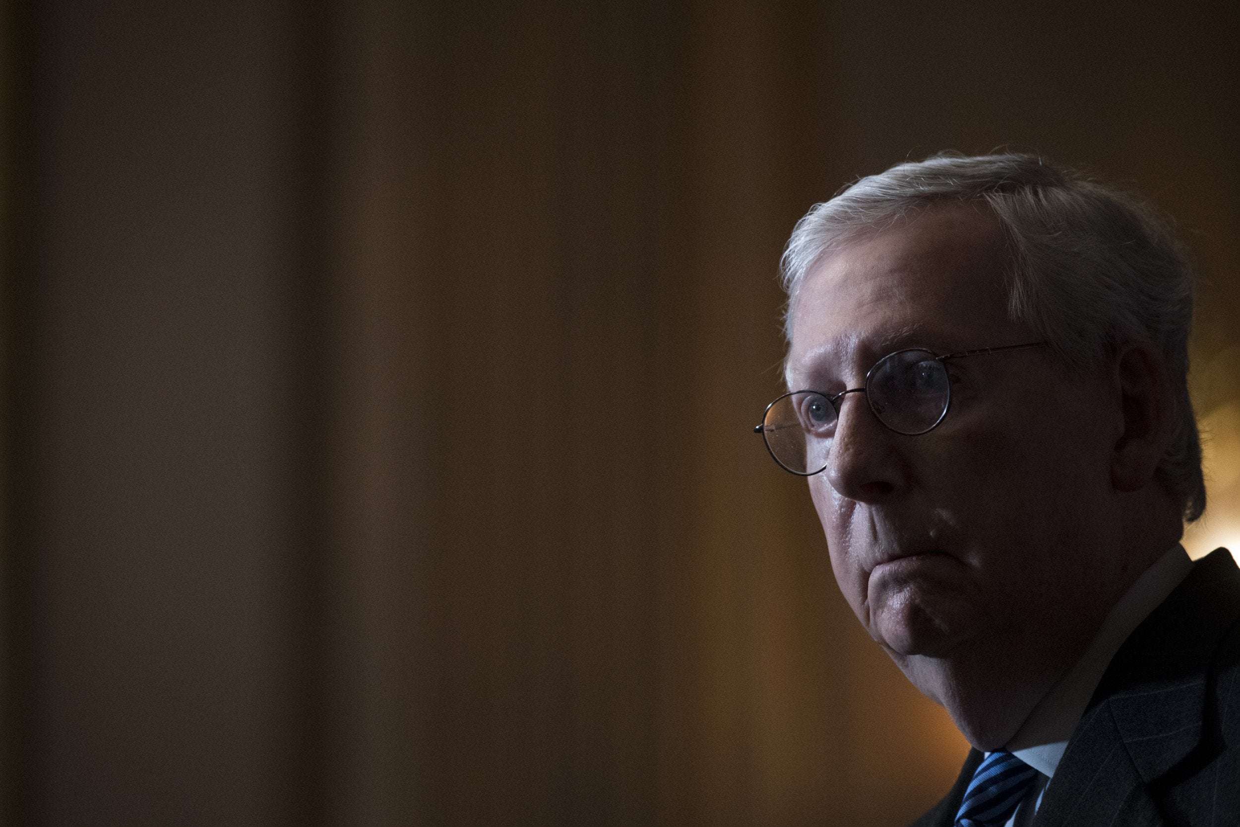image for QAnon Supporters Vow to Leave GOP After Mitch McConnell Accepts Election Result