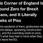 image for Voted 60/40 in favour of Brexit, the county of Kent will be one of the hardest hit by the day-to-day chaos of Britain leaving the EU.