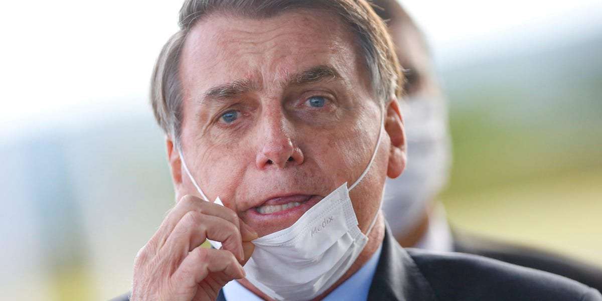 image for Brazil's Jair Bolsonaro bizarrely suggests COVID-19 vaccines could turn people into crocodiles or bearded ladies