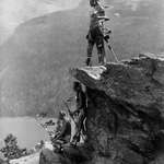 image for Members of the Blackfoot Tribe photographed in Glacier National Park, 1913.