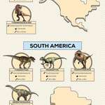 image for Dinosaurus on each continent